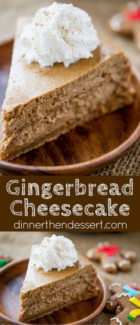 Gingerbread Cheesecake - SweetiestPlate
