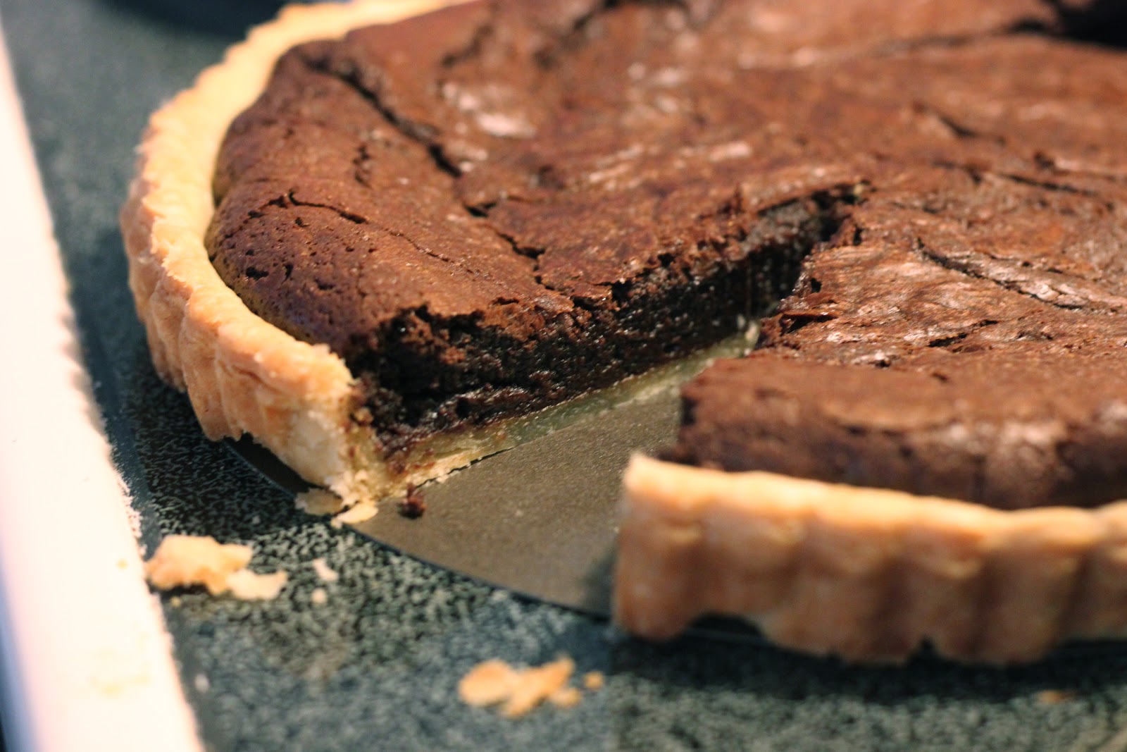 Good Clean Fun Chocolate Fudge Tart