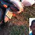 Motociclista é encontrado caído e com perfurações na zona rural de São Domingos