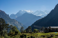 Manaslu Massif Manaslu oeste desde el circuito del Annapurna