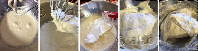 making batter, step by step, how to