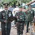 Regu salvo iringi pemakaman militer Kapten Arm Ekut Supriyantoro