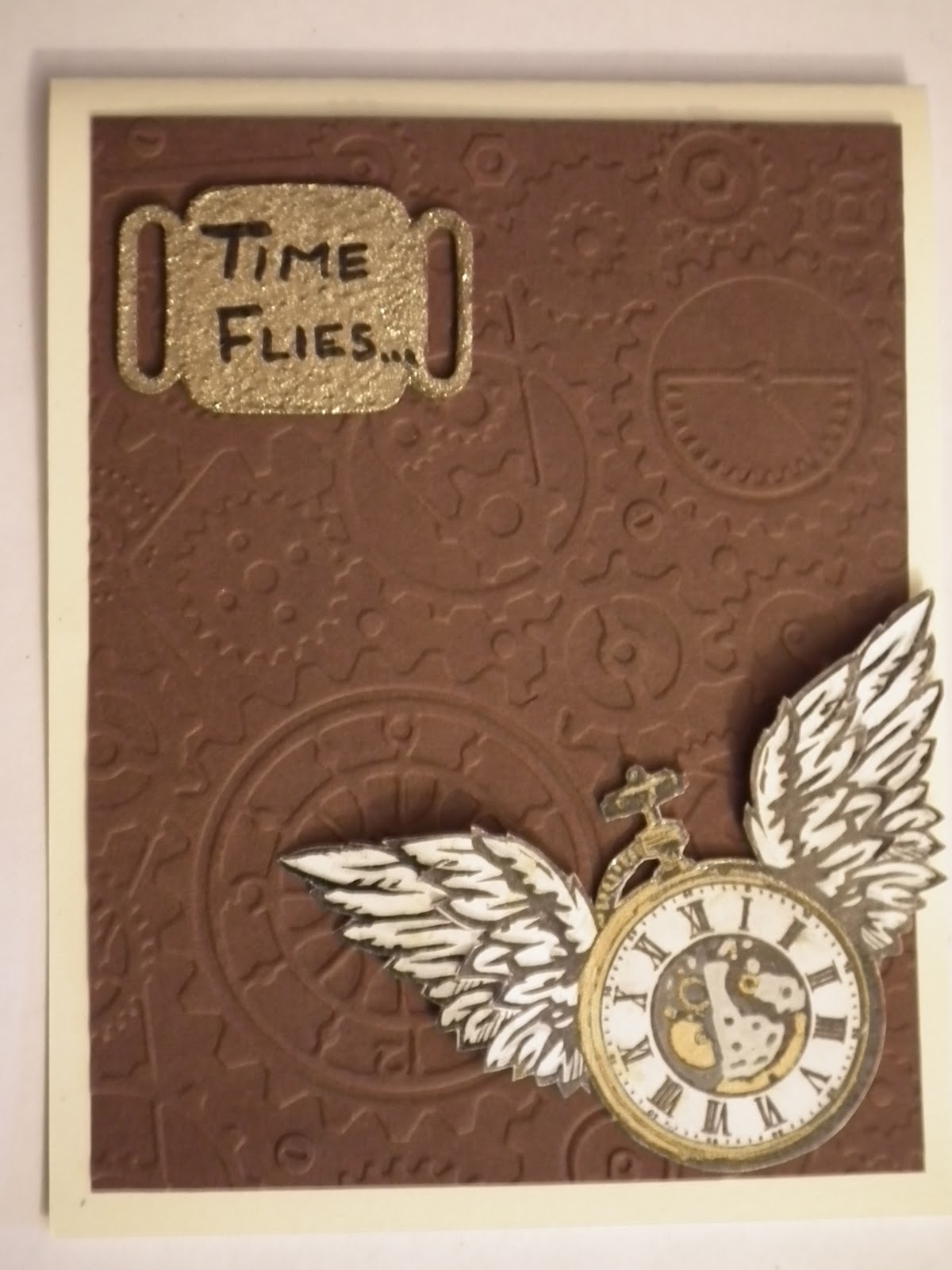 Crafty Card Tricks Pocket Watch Card Time Flies