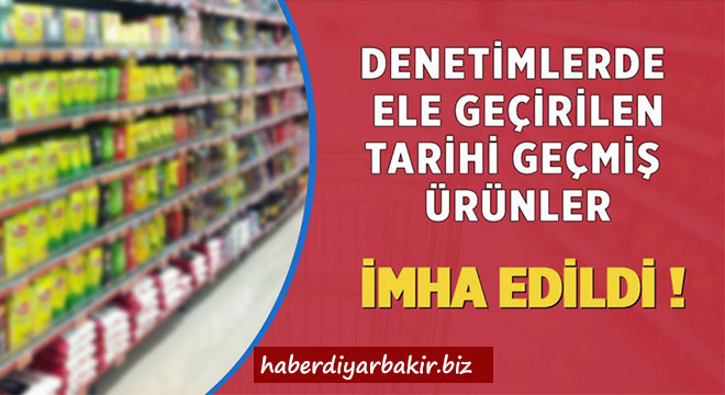 Diyarbakır Büyükşehir Belediyesi 1 ton bozuk gıda maddesine el koydu Diyarbakır Büyükşehir Belediyesi 1 ton bozuk gıda maddesine el koydu