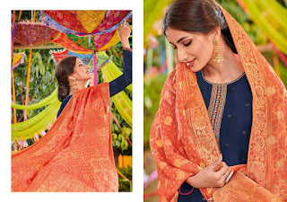 Varsha Bandhej traditional salwar kameez | Indian Ethnic wear | Wedding Suits