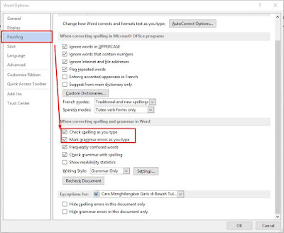 Cara Menghilangkan Garis Di Bawah Tulisan Pada Ms Word Freezone88