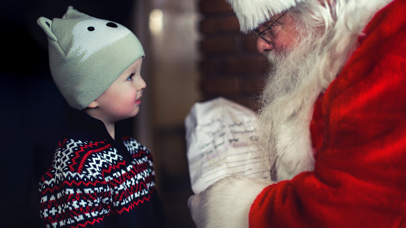 Meeting with Santa Claus