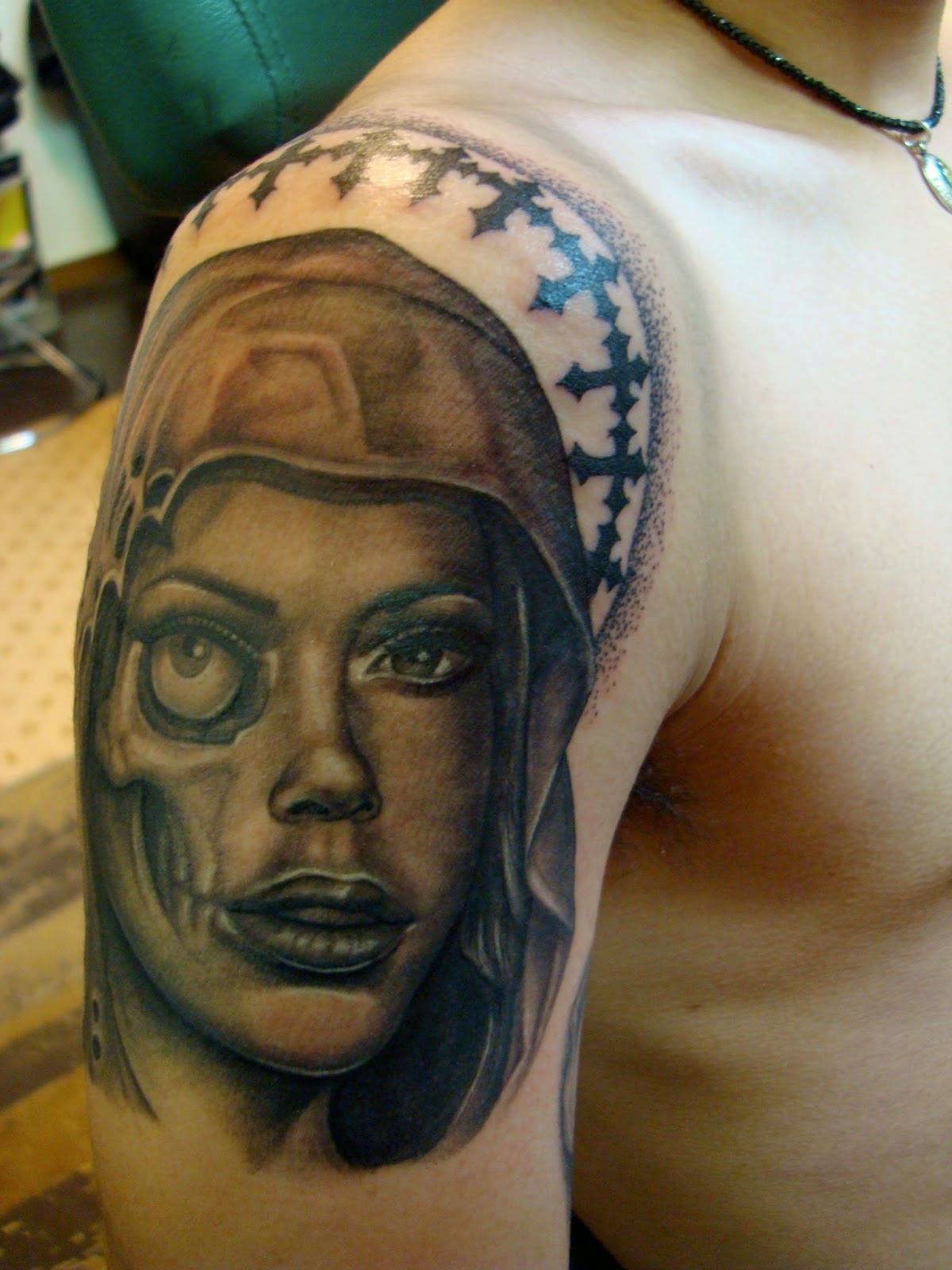 Welcome to Krazy-K Tattoo Blog: Santa Muerte...