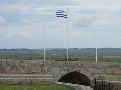 Bandeira do Uruguai - Forte de Santa Teresa - Uruguai