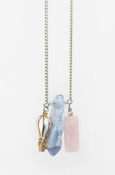 Lovely Clusters - Online Curator : Serenity Blue Rock Crystal and Rose ...