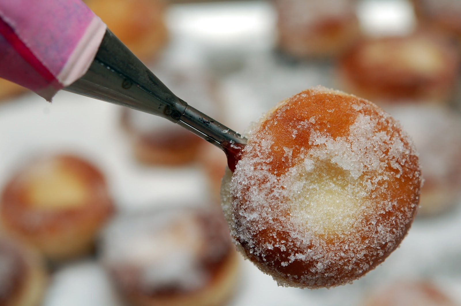 MOVE OVER DUNKIN DONUTS, WE'RE MAKING HOMEMADE JELLY DOUGHNUTS ROLLED