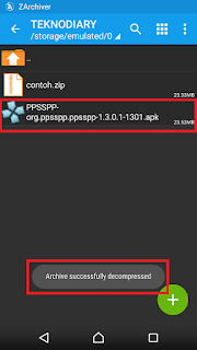 Cara Membuka File RAR, Zip Dan 7z Melalui HP Android