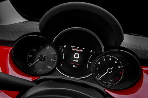 New 500X instrument cluster