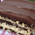 Peanut Butter Chocolate Eclair Cake