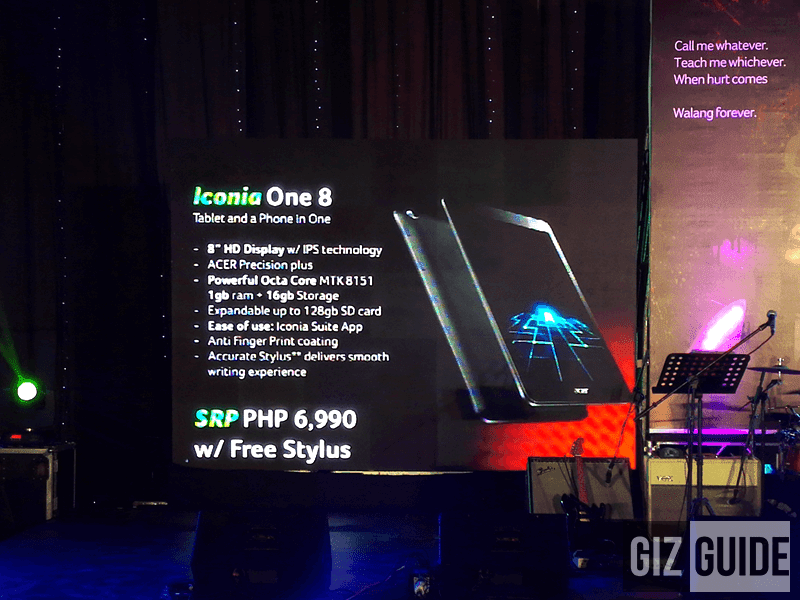 Acer Iconia Talk 7, One 8 And One 10 Now Official Too! Price And Specs Here!