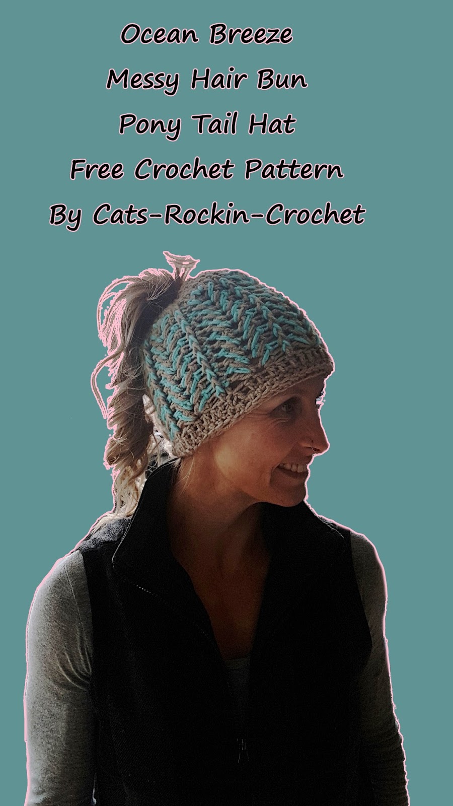 Free Crochet Patterns By Cats-Rockin-Crochet  Crochet hat size chart,  Crochet hat sizing, Crochet hats