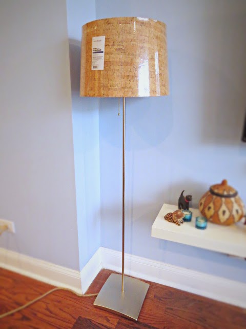 Ikea lamp with Target lampshade