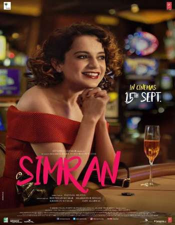 Poster Of Bollywood Movie Simran 2017 300MB Pdvd Full Hindi Movie Poster Of Bollywood Movie Simran 2017 300MB Pdvd Full Hindi Movie