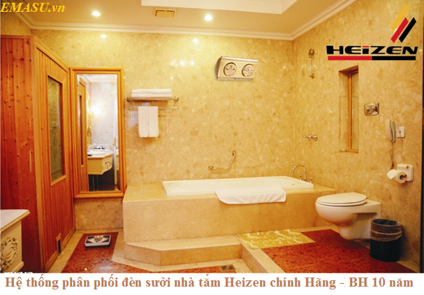 Địa chỉ bán Đèn sưởi nhà tắm Heizen HE2B chính hãng 100%, Uy tín nhất thị trường