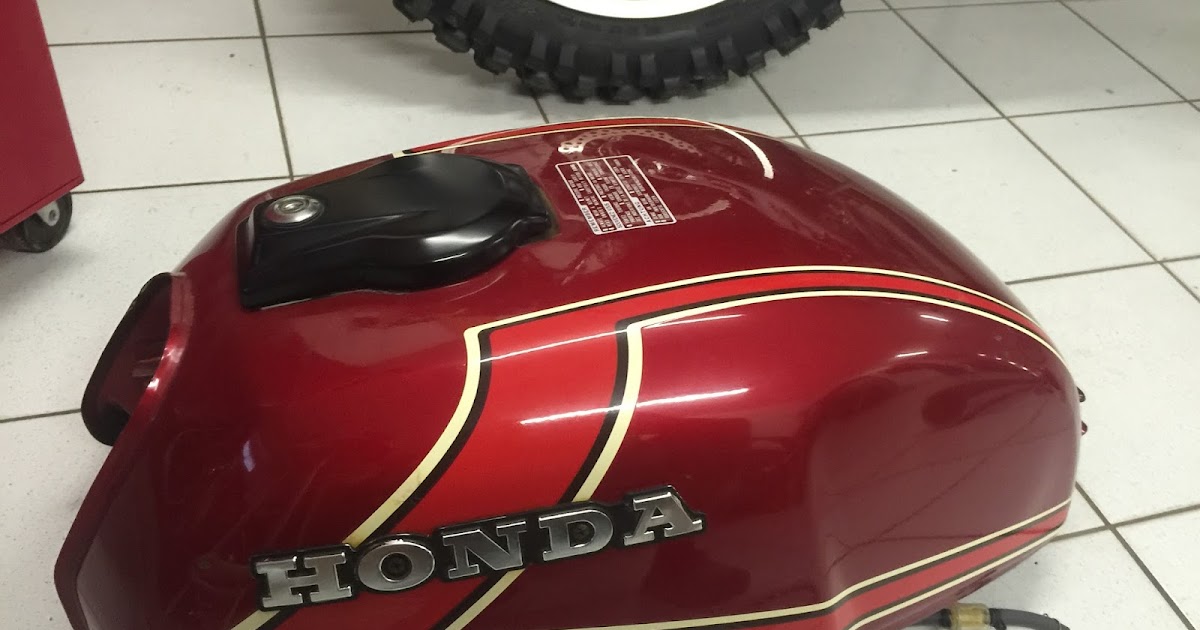 My Homebuilt Honda CX500 Cafe Racer Conversion Fuel Tank