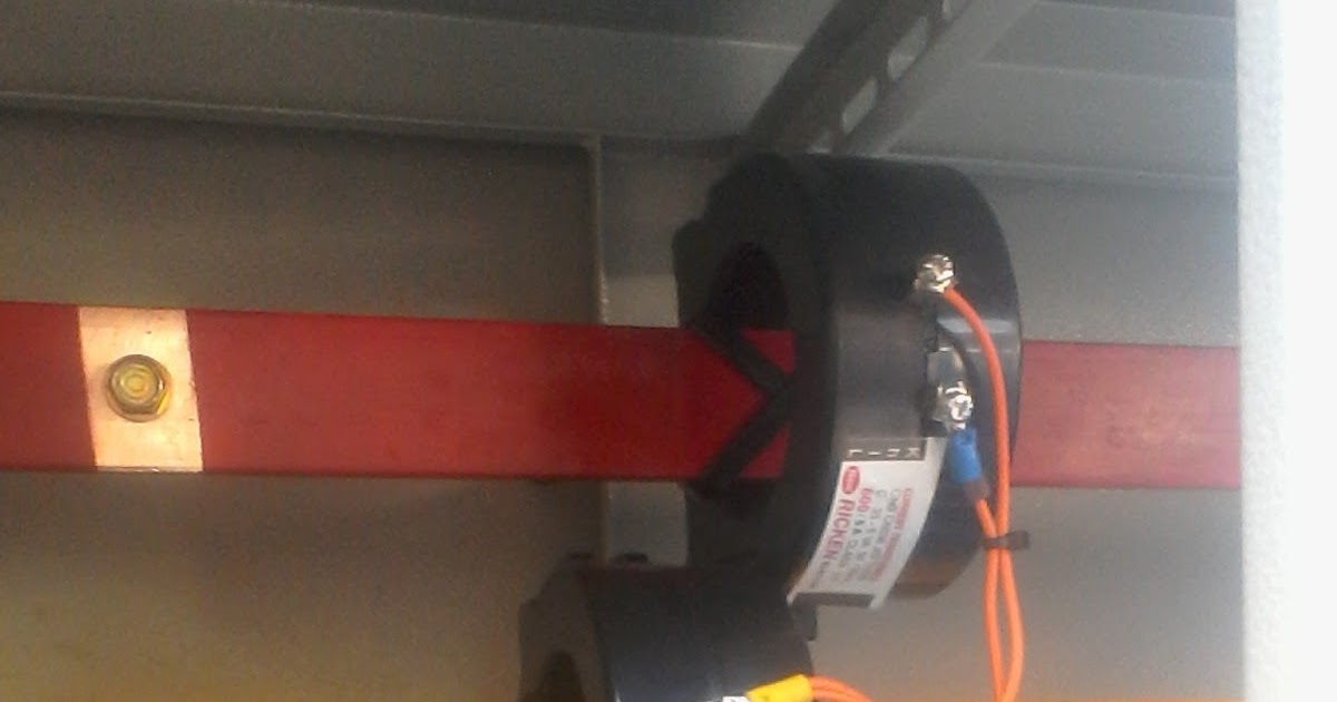 Current Transformer Installation For Three Phase Power ... ammeter wiring diagram 