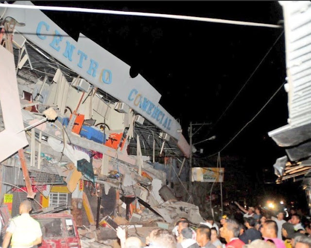 Terremoto en Ecuador destruyó varios sectores de la ciudad Manta terremoto en manta ecuador