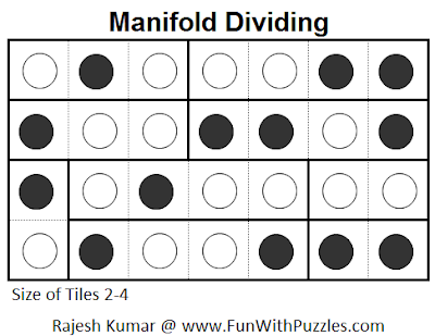 Manifold Dividing (Mini Puzzles Series #6) Solution