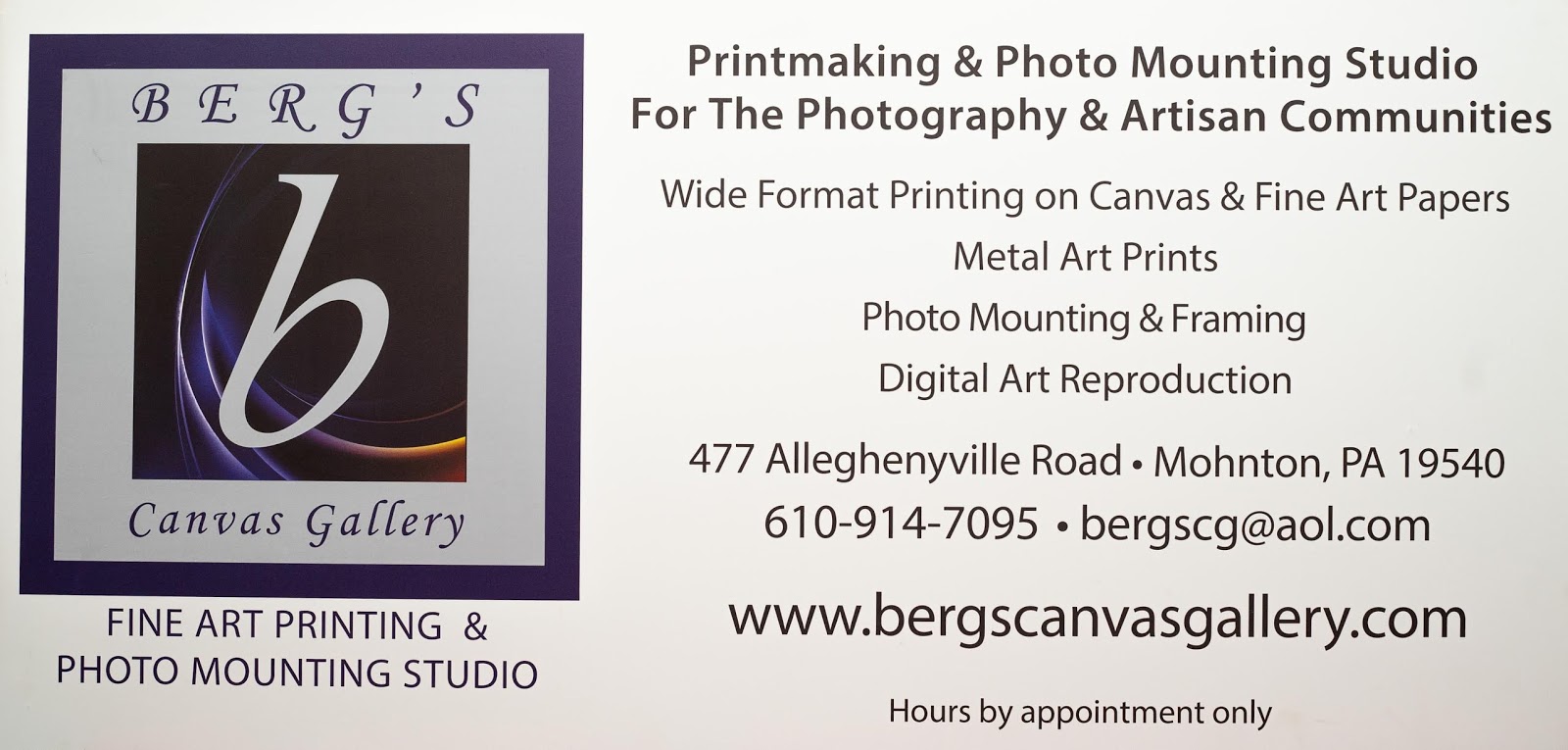 Bergs Canvas Gallery