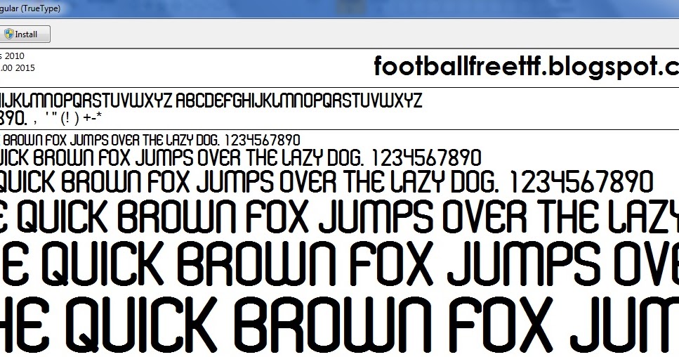 font adidas 2012