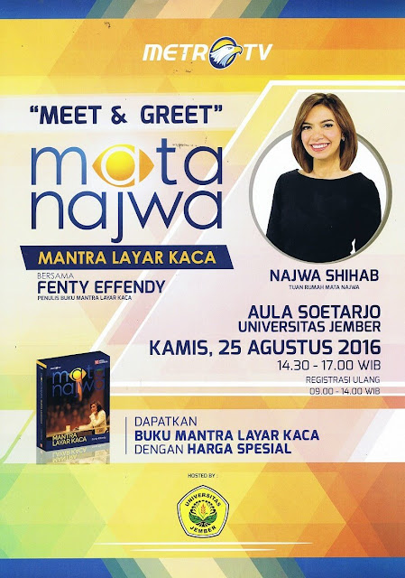 Meet n Greet Mata Najwa Universitas Jember 2016