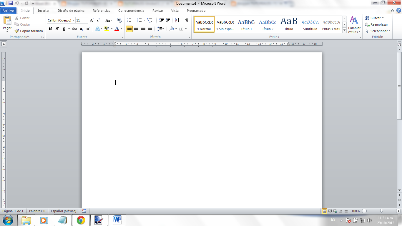 TUTORIALES Unidad 1. Abrir Microsoft Word 2010?