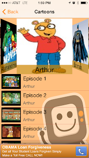 Children Cartoon TV Series iOS app Review 7