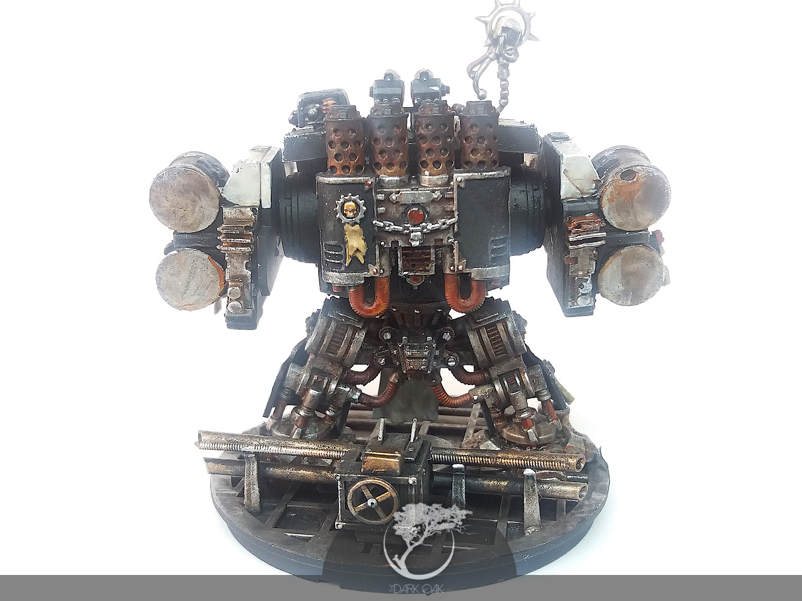 The Dark Oak Iron Hands Venerable Dreadnought FKB ed 47