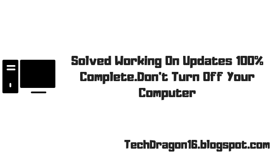 Don t turn off your computer. Don t turn off your computer