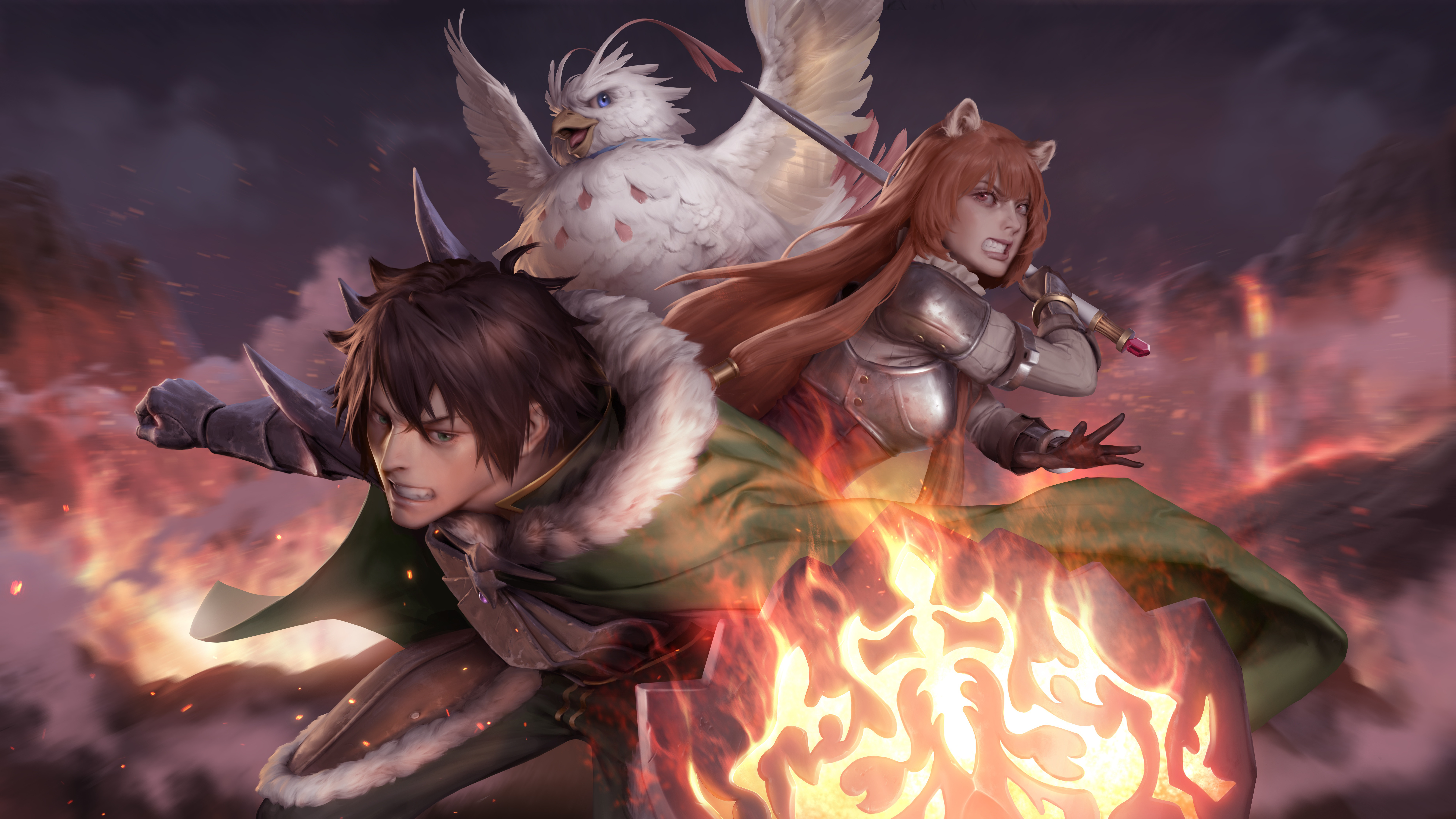 Featured image of post Rising Of The Shield Hero Naofumi Wallpaper Having losing faith and money all that left is just his shield