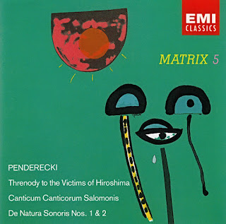 Krzysztof Penderecki, Threnody to the Victims of Hiroshima / Canticum Canticorum Salomonis / De Natura Sonoris Nos. 1 and 2, EMI Matrix