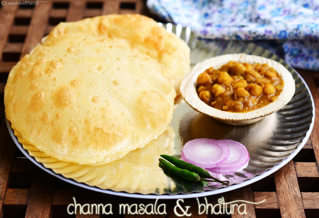 channa bhatura - Sunday breakfast channa bhatura - Sunday breakfast