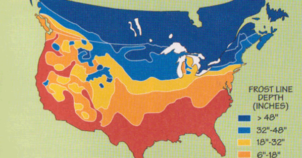 The Trench: What's my frost depth line for OSP copper and fiber cable?