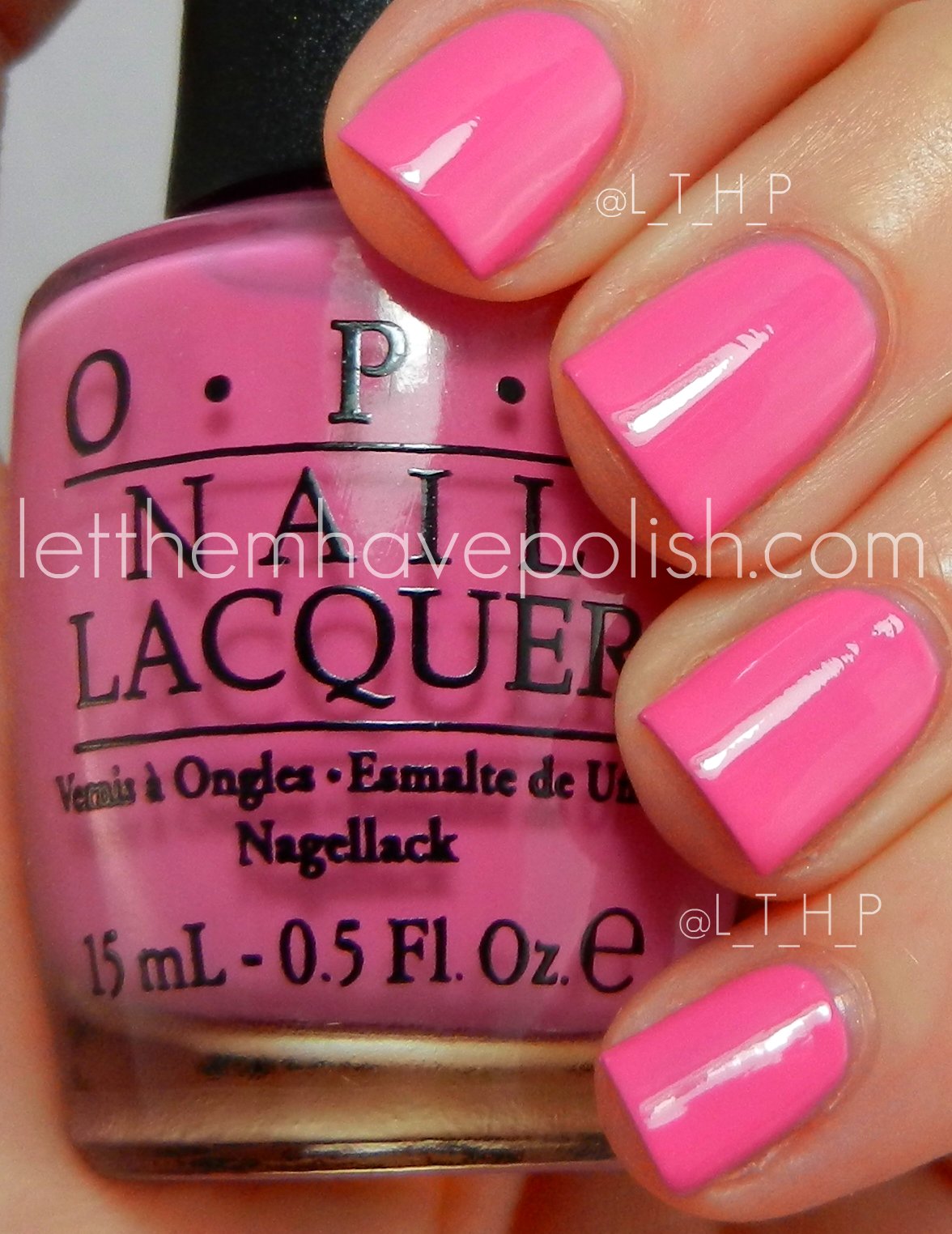 Let them have Polish!: Pink Wednesday!! O.P.I VIntage Minnie Mouse ...