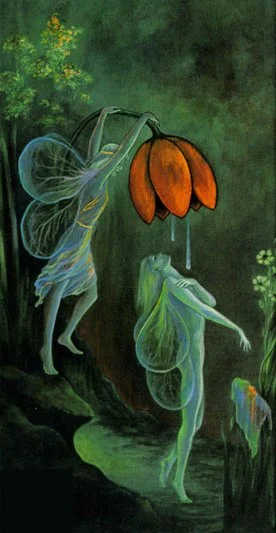 Mary Baxter St. Clair | American Magical Fantasy painter | The Secret Gardens