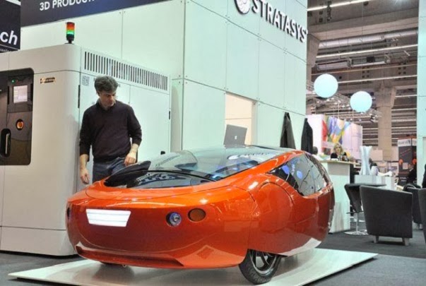 A 3D printed Car is On A Country Tour
