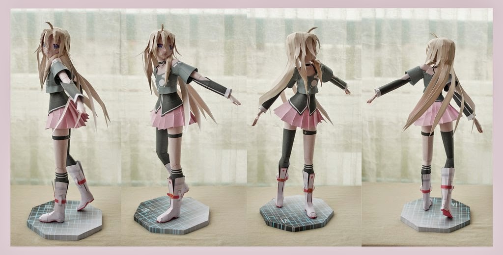 Mundo Vocaloid ボカロイッド Papercraft Vocaloid