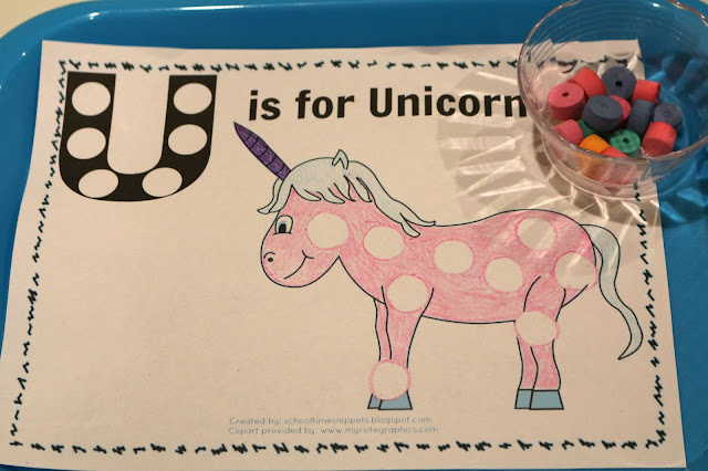 Letter U Toddler Activities | School Time Snippets