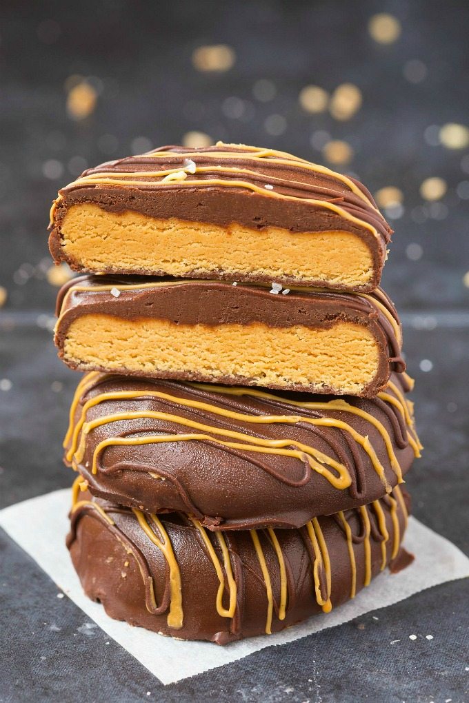 CHOCOLATE PEANUT BUTTER NO BAKE COOKIES (KETO, PALEO, VEGAN) FOOD AND