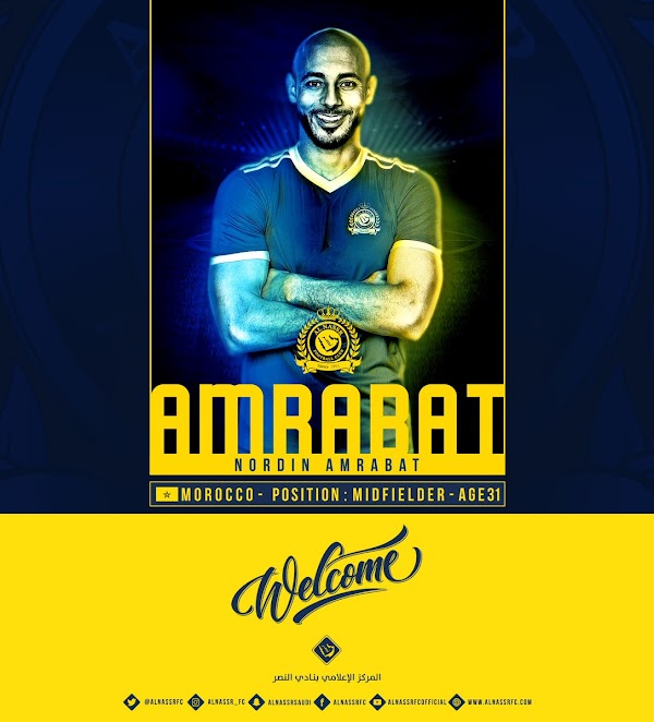 Oficial: Al-Nasr, firma Amrabat