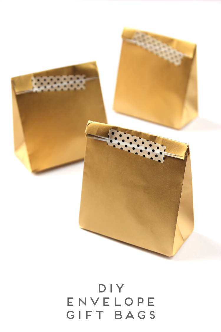 MAKE IT MONDAY DIY GIFT BAGS MADE USING ENVELOPES. Gathering Beauty