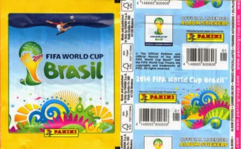 7 stickers 2 bolsas eeuu Edition Panini wm 2014 WC brasil nuevo//RAR