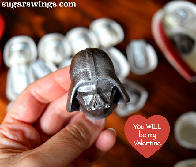 darth vader Valentine chocolate darth vader Valentine chocolate