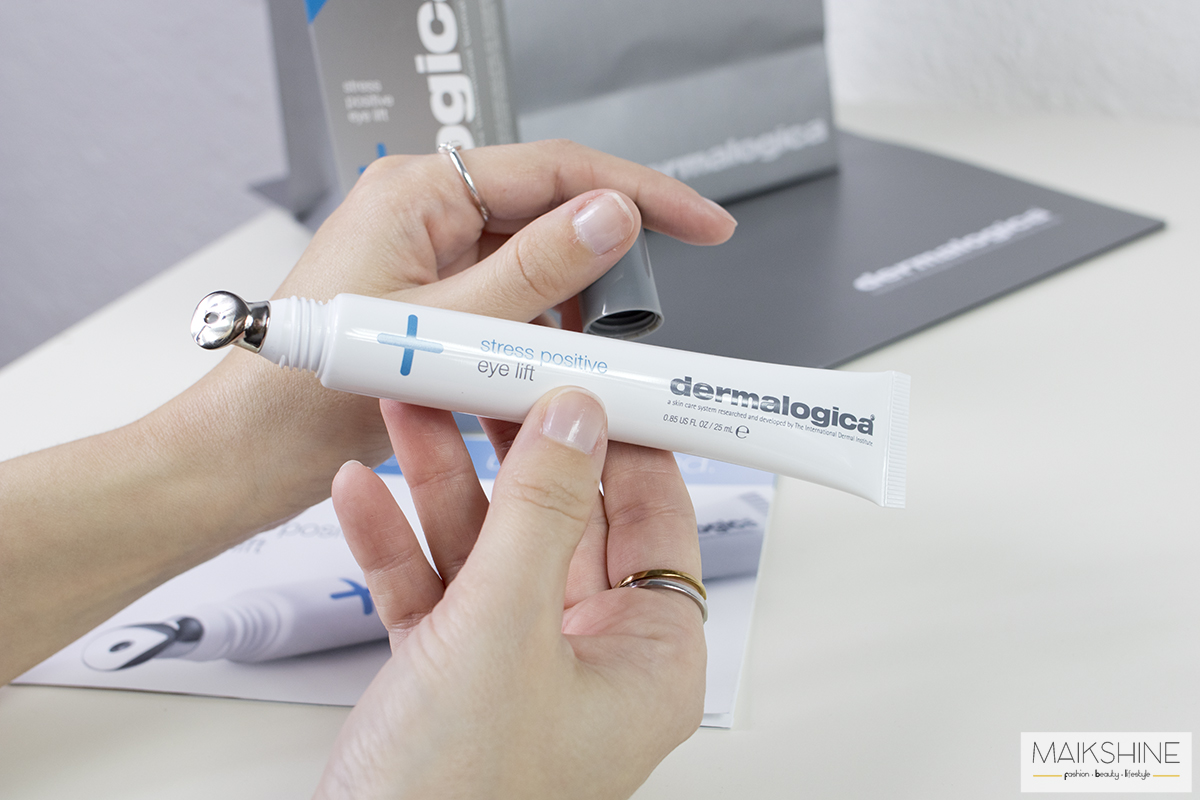 REVIEW • Dermalogica Stress Positive Eye Lift Maikshine MAIKSHlNE