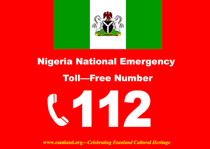 Nigeria National Emergency Toll-Free Number
